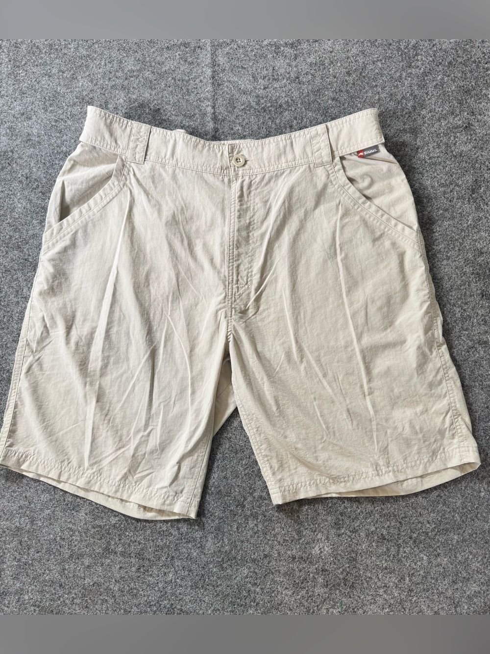 Simms Fishing Shorts Men's Large Performance Outdoor Hiking Fishing